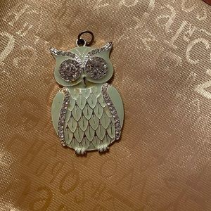 Sage & Diamond “Wise Owl” Pendant